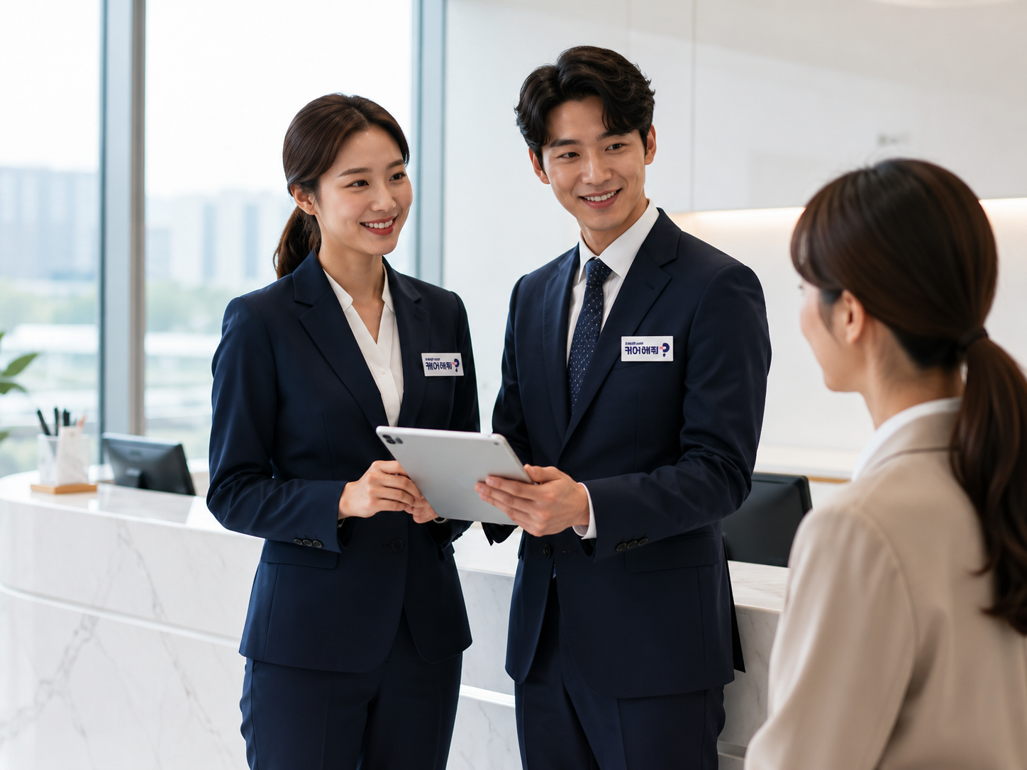 전문 의료 통역사가 함께 환자를 케어합니다.